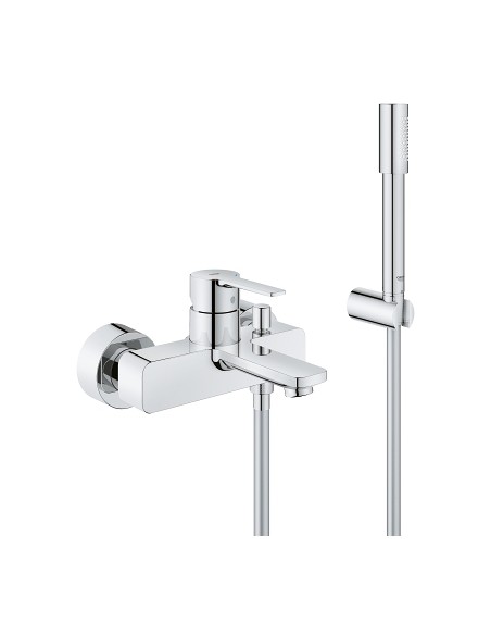GROHE LINEARE BATERIA WANNOWO-PRYSZNICOWA Z ZESTAWEM PRYSZNICOWYM CHROM 33850001