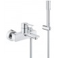 GROHE LINEARE BATERIA WANNOWO-PRYSZNICOWA Z ZESTAWEM PRYSZNICOWYM CHROM 33850001