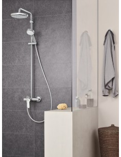 GROHE TEMPESTA COSMOPOLITAN SYSTEM 210 SYSTEM PRYSZNICOWY Z TERMOSTATEM CHROM 27922001