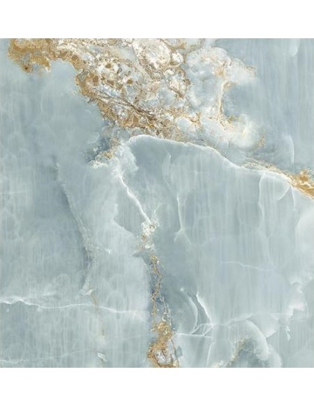 IMOLA THE ROOM ONYX AQUA BLUE GOLD MAT 120x120 BLU AQ6 120 RM GAT.1