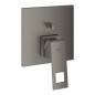 GROHE EUROCUBE JEDNOUCHWYTOWA BATERIA DO OBSŁUGI DWÓCH WYJŚĆ WODY BRUSHED HARD GRAPHITE 24062AL0