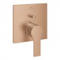 GROHE ALLURE JEDNOUCHWYTOWA BATERIA DO OBSŁUGI DWÓCH WYJŚĆ WODY BRUSHED WARM SUNSET 19315DL1