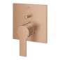 GROHE ALLURE JEDNOUCHWYTOWA BATERIA DO OBSŁUGI DWÓCH WYJŚĆ WODY BRUSHED WARM SUNSET 19315DL1