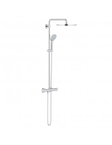 GROHE EUPHORIA SYSTEM 310 SYSTEM PRYSZNICOWY Z TERMOSTATEM DO MONTAŻU ŚCIENNEGO CHROM 26075001