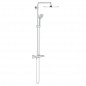 GROHE EUPHORIA SYSTEM 310 SYSTEM PRYSZNICOWY Z TERMOSTATEM DO MONTAŻU ŚCIENNEGO CHROM 26075001