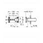GROHE JEDNOUCHWYTOWY ELEMENT DO ZABUDOWY PODTYNKOWEJ