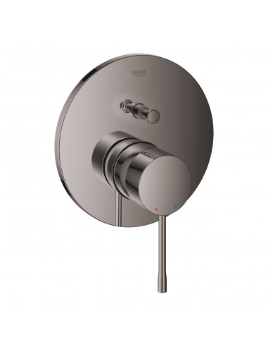 GROHE ESSENCE JEDNOUCHWYTOWA BATERIA DO OBSŁUGI DWÓCH WYJŚĆ WODY PODTYNKOWA HARD GRAPHITE 24058A01