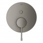 GROHE ESSENCE JEDNOUCHWYTOWA BATERIA DO OBSŁUGI DWÓCH WYJŚĆ WODY PODTYNKOWA BRUSHED HARD GRAPHITE 24058AL1