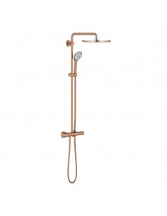GROHE EUPHORIA SYSTEM 310 SYSTEM PRYSZNICOWY Z TERMOSTATEM BRUSHED WARM SUNSET 26075DL0