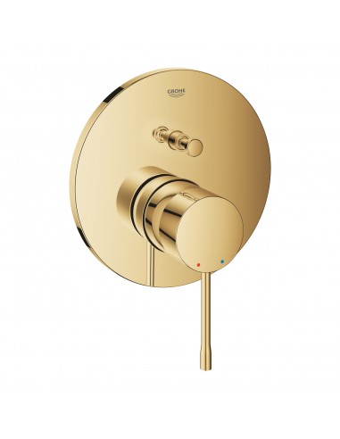 GROHE ESSENCE JEDNOUCHWYTOWA BATERIA DO OBSŁUGI DWÓCH WYJŚĆ WODY PODTYNKOWA COOL SUNRISE 24058GL1