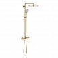 GROHE EUPHORIA SYSTEM 310 SYSTEM PRYSZNICOWY Z TERMOSTATEM BRUSHED COOL SUNRISE 26075GN0