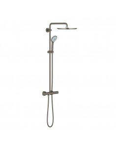 GROHE EUPHORIA SYSTEM 310 SYSTEM PRYSZNICOWY Z TERMOSTATEM BRUSHED HARD GRAPHITE 26075AL0