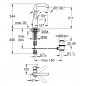 GROHE ESSENCE BATERIA UMYWALKOWA ROZMIAR L BRUSHED HARD GRAPHITE 32628AL1