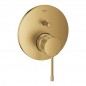GROHE ESSENCE JEDNOUCHWYTOWA BATERIA DO OBSŁUGI DWÓCH WYJŚĆ WODY PODTYNKOWA BRUSHED COOL SUNRISE 24058GN1
