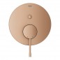 GROHE ESSENCE JEDNOUCHWYTOWA BATERIA DO OBSŁUGI DWÓCH WYJŚĆ WODY PODTYNKOWA BRUSHED WARM SUNSET 24058DL1