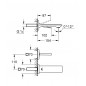 GROHE ALLURE 2-OTWOROWA BATERIA UMYWALKOWA ROZMIAR S BRUSHED WARM SUNSET 19309DL2