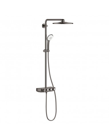 GROHE EUPHORIA SYSTEM SMARTCONTROL 310 DUO SYSTEM PRYSZNICOWY Z TERMOSTATEM DO MONTAŻU ŚCIENNEGO HARD GRAPHITE 26507A00