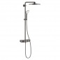 GROHE EUPHORIA SYSTEM SMARTCONTROL 310 DUO SYSTEM PRYSZNICOWY Z TERMOSTATEM DO MONTAŻU ŚCIENNEGO HARD GRAPHITE 26507A00