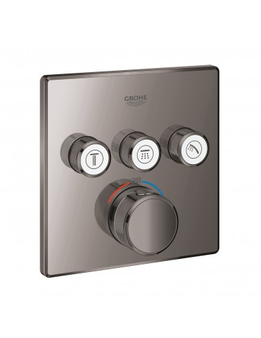 GROHE GROHTHERM SMARTCONTROL BATERIA TERMOSTATYCZNA DO OBSŁUGI TRZECH WYJŚĆ WODY HARD GRAPHITE 29126A00