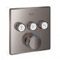 GROHE GROHTHERM SMARTCONTROL BATERIA TERMOSTATYCZNA DO OBSŁUGI TRZECH WYJŚĆ WODY HARD GRAPHITE 29126A00
