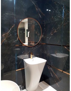 TUBĄDZIN SHINESTONE BLACK POLER 59,8X119,8 GAT.1