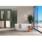 CERAMICA LIMONE PORTO DESERT CHEVRON MAT 8X40 GAT.1