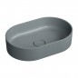 OMNIRES OVO M+ UMYWALKA NABLATOWA 55X36 CM ASH GREY