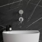 OMNIRES Y BATERIA UMYWALKOWA PODTYNKOWA CHROM Y1215NCR