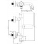 OMNIRES Y BATERIA WANNOWO-PRYSZNICOWA TERMOSTATYCZNA CHROM Y1236/NCR