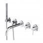 OMNIRES Y BATERIA WANNOWA 5-OTWOROWA PODTYNKOWA CHROM Y1237/1CR