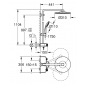GROHE EUPHORIA SYSTEM SMARTCONTROL 310 DUO SYSTEM PRYSZNICOWY Z TERMOSTATEM DO MONTAŻU ŚCIENNEGO PHANTON BLACK 22120KF0