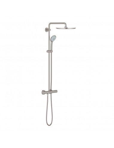 GROHE EUPHORIA SYSTEM 310 SYSTEM PRYSZNICOWY Z TERMOSTATEM STAL NIERDZEWNA 26075DC0
