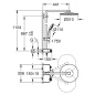 GROHE EUPHORIA SYSTEM SMARTCONTROL 310 DUO SYSTEM PRYSZNICOWY Z TERMOSTATEM DO MONTAŻU ŚCIENNEGO POLISHED NICKEL 26507BE0