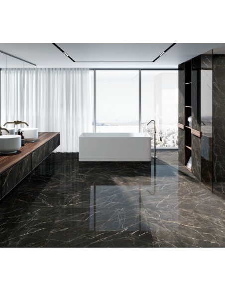 CERAMICA LIMONE MASSIMO BLACK POLER 60x120 GAT.1