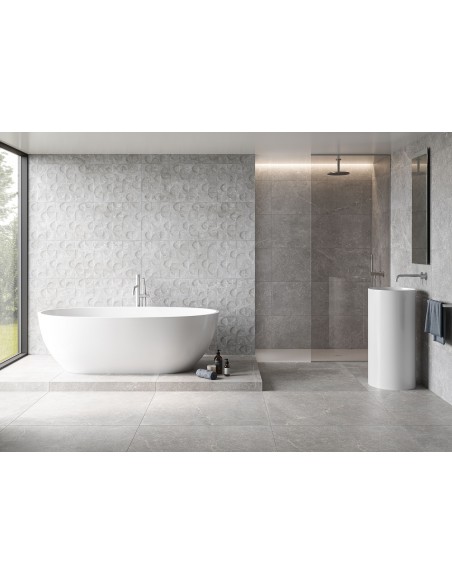 CERAMICA LIMONE BLUE MOON GREY SOFT MAT 90X90 GAT.1