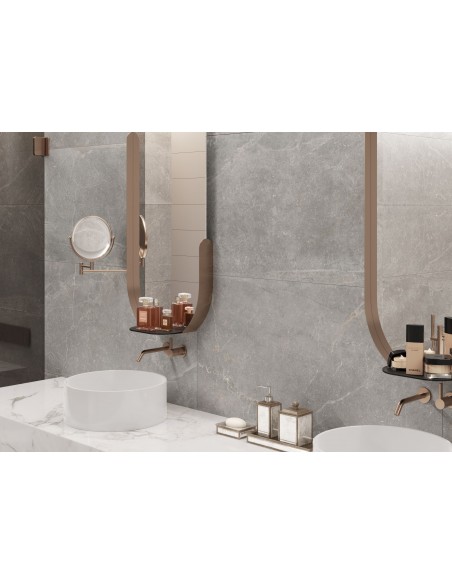 CERAMICA LIMONE BLUE MOON GREY SOFT MAT 60X120 GAT.1