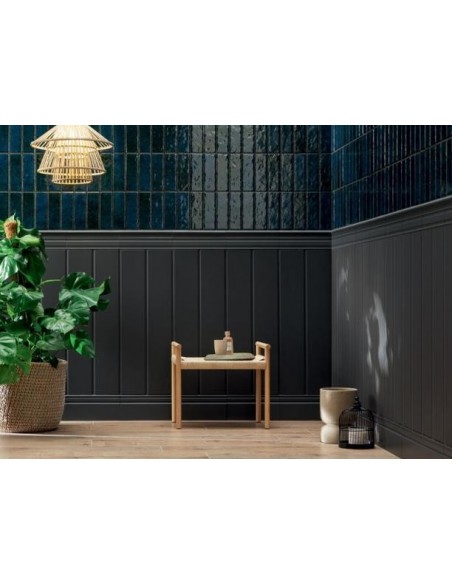 TUBĄDZIN MACIEJ ZIEŃ TIMELESS BLACK 2 LISTWA ŚCIENNA 7,4X32,8 GAT.1