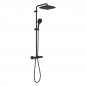 GROHE TEMPESTA COSMOPOLITAN SYSTEM 250 CUBE SYSTEM PRYSZNICOWY Z TERMOSTATEM CZARNY MAT 266892431