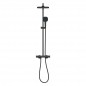 GROHE TEMPESTA COSMOPOLITAN SYSTEM 250 CUBE SYSTEM PRYSZNICOWY Z TERMOSTATEM CZARNY MAT 266892431