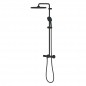 GROHE TEMPESTA COSMOPOLITAN SYSTEM 250 CUBE SYSTEM PRYSZNICOWY Z TERMOSTATEM CZARNY MAT 266892431