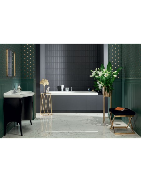 TUBĄDZIN MACIEJ ZIEŃ SOPHISTICATED GREEN DEKOR ŚCIENNY 32,8x89,8 GAT.1