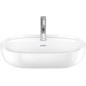 Duravit Luv umywalka nablatowa 60X40 cm z otworem na baterię biała 0380600000