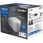 Duravit Me by Starck Zestaw miska WC 57x37,35cm z deską biały komplet 45290900A1 Duravit Me by Starck Zestaw miska WC 57x37,35cm z deską biały komplet 45290900A1