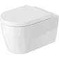 Duravit Me by Starck Zestaw miska WC 57x37,35cm z deską biały komplet 45290900A1 Duravit Me by Starck Zestaw miska WC 57x37,35cm z deską biały komplet 45290900A1