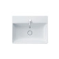 Duravit DuraSquare umywalka nablatowa 60X47 cm biała z otworem na baterię 2353600041