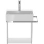 Duravit DuraSquare umywalka nablatowa 60X47 cm biała z otworem na baterię 2353600041