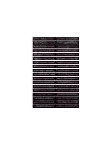 Paradyż Monpelli Black Murano mozaika nacinana połysk 19,8x29,8 gat.1