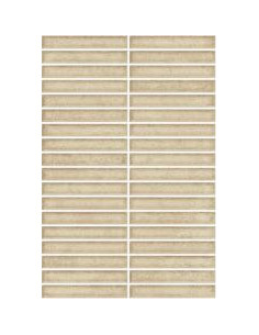 Paradyż Monpelli Beige Murano mozaika nacinana połysk 19,8x29,8 gat.1