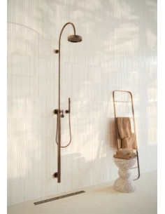 Paradyż Monpelli White cegiełka struktura wypukła D połysk 6,5x29,8 gat.1