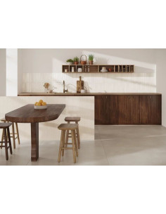 Paradyż Monpelli White mix cegiełka struktura połysk 6,5x29,8 gat.1